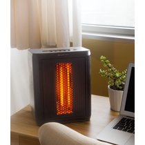 Comfort Zone Infrared Electric Portable Desktop Space Heater