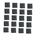 thumbnail image 4 of 20 bases cuadradas de polipropileno para modelos de 2,5 x 2,5 cm, resistentes, para juegos de mesa, proyectos de bricolaje, prácticas para miniaturas, 4 of 8