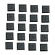 thumbnail image 4 of 20 peanas cuadradas de polipropileno para modelismo, resistentes, para juegos de mesa, color negro, para proyectos de bricolaje, miniaturas de juegos,, 4 of 9