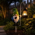 thumbnail image 7 of Solar Garden Gnome Stake, Outdoor Decorative LED Yard Light with Automatic Illumination, Weather Resistant Lawn Ornament for Garden Pathway Patio Courtyard Landscape Decor, 7 of 7