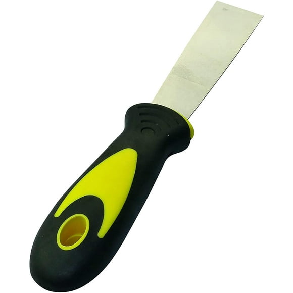 Painter's spatula set with plastic handle, stainless steel, plaster spatula, scraper, pallet knife, scratches, putty knife for removal