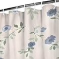 thumbnail image 3 of Pioneer Flower Floral Print Pattern Shower Curtain 36"x72" ,Bathroom Decorative Shower Curtains Set with 12 Hooks,Modern Waterproof Washable Shower Curtain, 3 of 6
