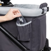 Baby Trend Expedition 2-in-1 Stroller Wagon, Large Cargo, Liberty Midnight Black