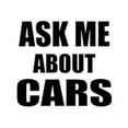thumbnail image 2 of CafePress - Ask Me About Cars Body Suit - Baby Light Bodysuit, Size Newborn - 24 Months, 2 of 4