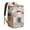 Rose-gold-2, variant on Mexican Day of the Dead Cooler Backpack - Artistic Skeleton & Floral Design, 26 Can Capacity, Insulated Lunch Bag for Outdoor Enthusiasts
