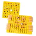 thumbnail image 2 of Juego de estrategia familiar de madera para el aprendizaje temprano, 2 en 1, para niños y adultos. Fruta, 2 of 9