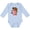 AE-Light Blue, variant on Inktastic Cowboy 1st Birthday Western Boys Long Sleeve Baby Bodysuit