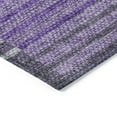 thumbnail image 4 of Addison Rugs Chantille Indoor/Outdoor Transitional Striped Purple Washable Rectangle Rug, 5' x 7'6", 4 of 6