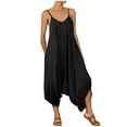 thumbnail image 2 of LSLJS Combinaison Pantalon Décontractée d'Été Imprimée Sans Manches et Dos Nu pour Femmes, One Piece Combinaisons Cadeaux pour Femmes, 2 of 8