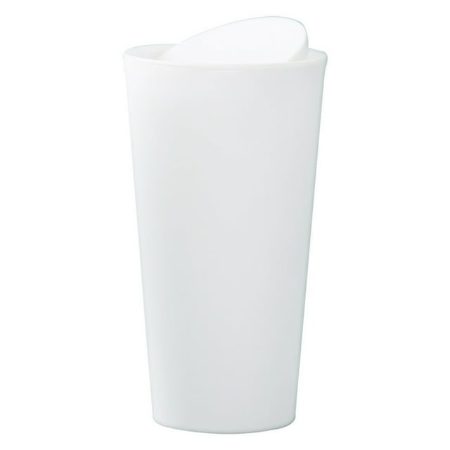 Agiferg Trumpet Desktops Mini Creative Covered Kitchen Living Room Trash Can
