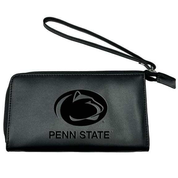 Black Penn State Nittany Lions Cell Phone Wristlet Wallet