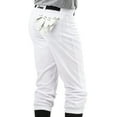Franklin Sports Youth Baseball + Softball Pants White Youth Extra