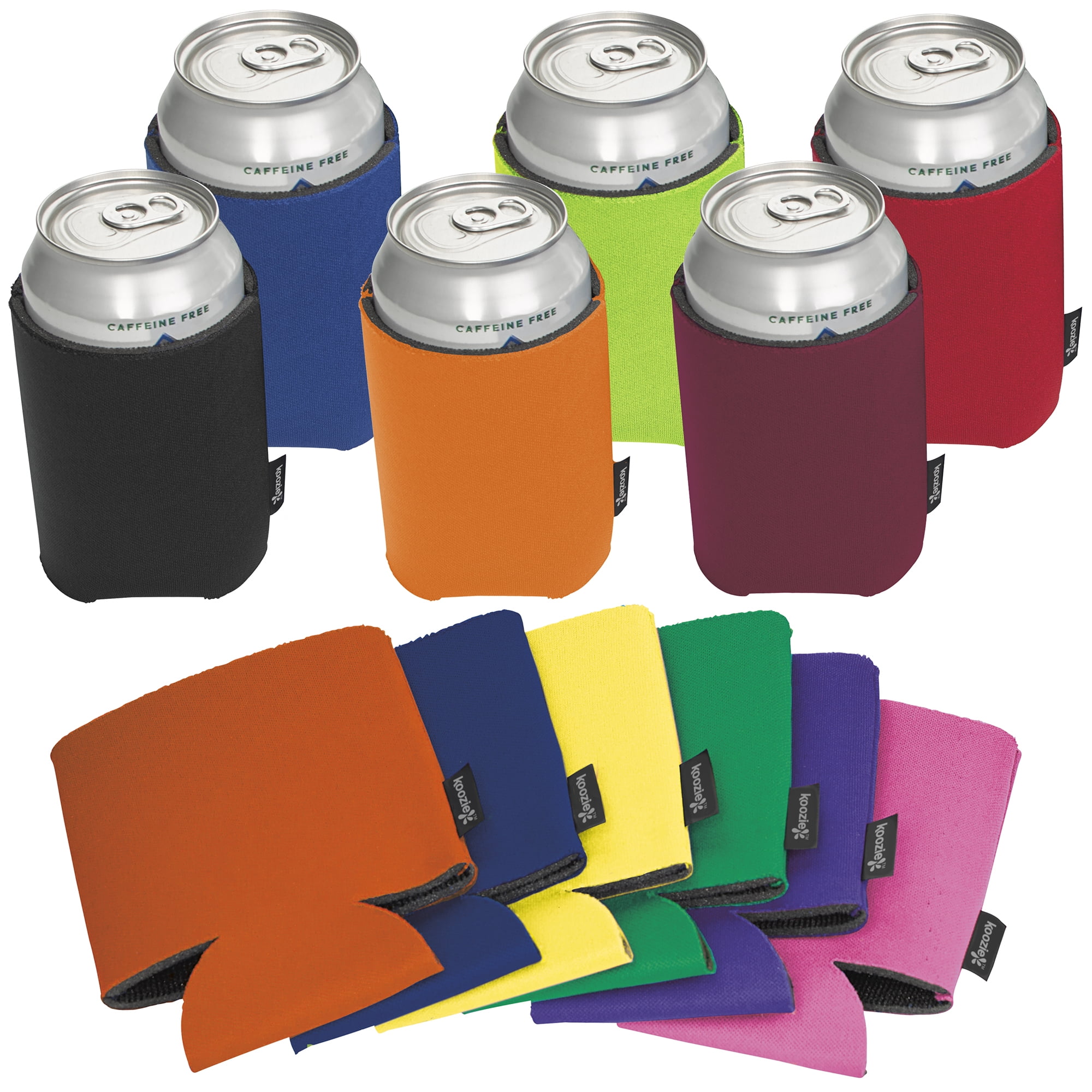12 Blank Premium Beverage Insulators/Can Coolers-Dusty Rose 