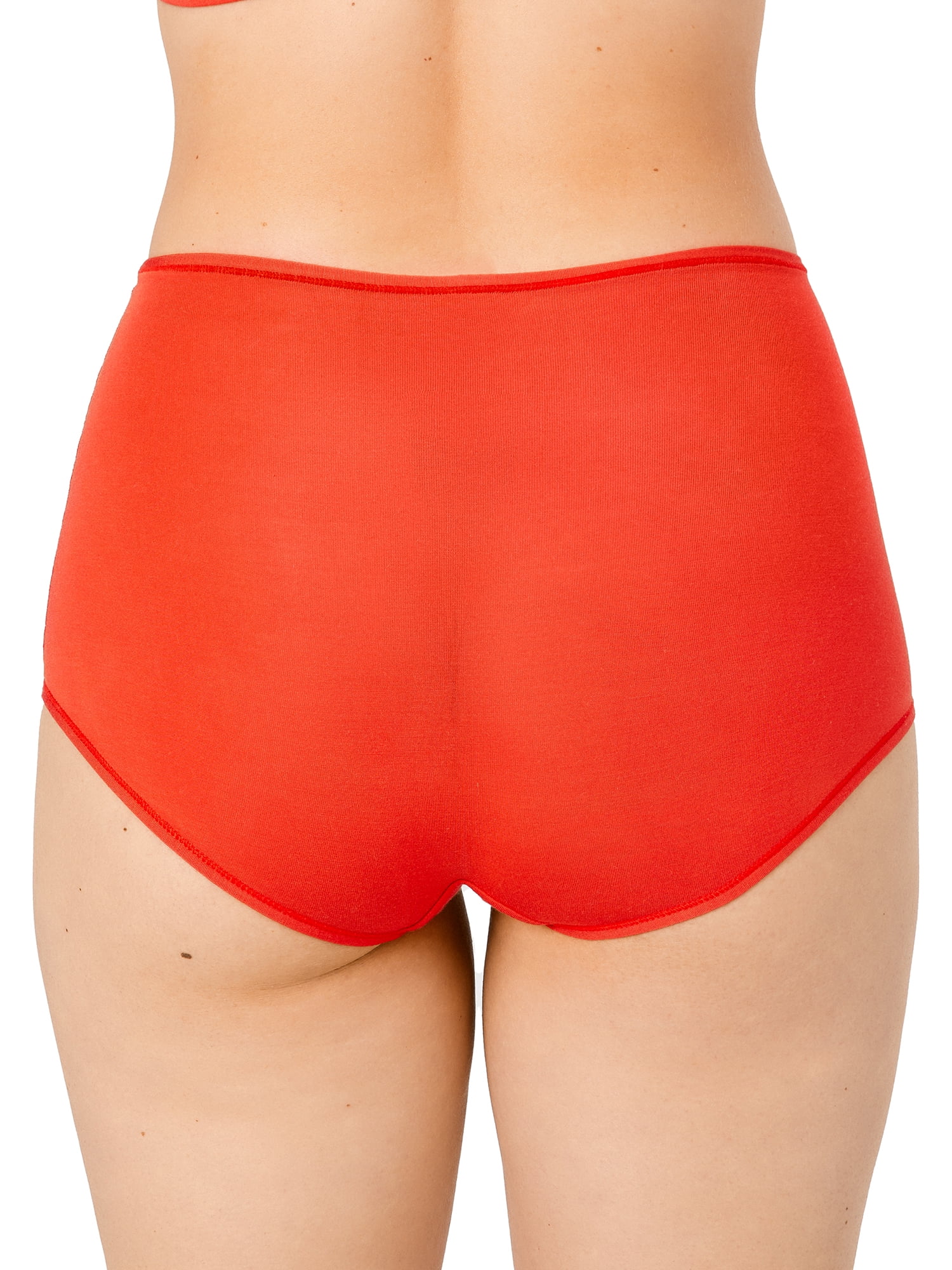 Kindly Yours Women’s Natural Comfort Cotton Modal Boyshort Underwear, 3-Pack, Sizes XS-XXXL