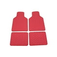 thumbnail image 1 of Sidaley Alfombrillas de 4 piezas para coche, forro Interior automotriz, alfombrilla decorativa para pies, decoración delantera y trasera, alfombrilla Automoción decorativa y accesorios Vino rojo Sidaley VI016887-03, 1 of 6