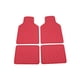 thumbnail image 1 of Sidaley Alfombrillas de 4 piezas para coche, forro Interior automotriz, alfombrilla decorativa para pies, decoración delantera y trasera, alfombrilla Automoción decorativa y accesorios Vino rojo Sidaley VI016887-03, 1 of 6