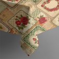 thumbnail image 4 of Pioneer Flower Floral Print Pattern Rectangle Tablecloth 60"x120", Waterproof Polyester Table Cloth, Wipeable Spillproof for Dining Camping Indoor Outdoor, 4 of 6