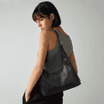 thumbnail image 2 of Bolso Mano Mujer Dama Cuero Pu Bandolera Mujer Bolso Moda Xtellar negro, 2 of 3