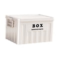 thumbnail image 4 of Caja de almacenamiento con tapa, cajón multiusos con , contenedor con tapa multifunción para juguetes, libros, comestibles y organización., 4 of 8
