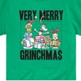 thumbnail image 3 of Dr. Seuss - Very Merry Grinchmas Grinch, Cindy Lou, and Max - Toddler And Youth Short Sleeve Graphic T-Shirt, 3 of 5
