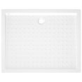 thumbnail image 5 of vidaXL Shower Base Tray with Dots Skid Resistant Shower Receptor White ABS, 5 of 7