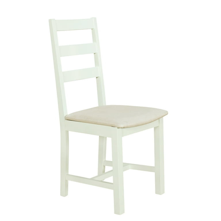 Churanty Farmhouse 4 Pieces Dining Table Set for 4 Solid Wood