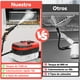 thumbnail image 4 of Limpiador De Vapor De 2500w, Máquina de Limpieza a Vapor presurizada de Alta Temperatura con 6 Cabezales de Cepillo y Tanque de agua de 1200 ml, para Cocina, Baño y Muebles, 6 niveles de ajuste (Rojo), 4 of 5