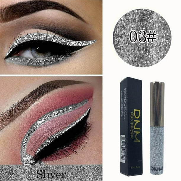 Delineador de Ojos con Delineadores de Ojos con Brillo Metálico Impermeable Duradero Delineador de Ojos - 2 2 Fernando brillo de sombra de ojos líquido