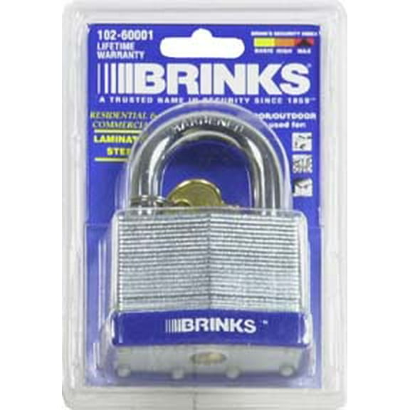 Brinks 2 3/8 Inch Steel Padlock