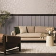 thumbnail image 3 of Hauteloom Williford Boho Hand Woven Wool Natural Fiber Soft Area Rug for Living Room, Bedroom, Dining Room- Traditional Farmhouse High Pile Braided Carpet - Black, Cream, Beige - 8' Square, 3 of 20