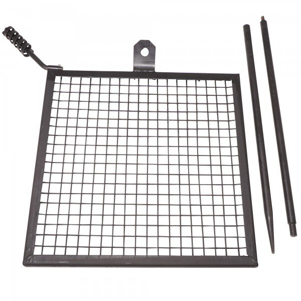 Titan Outdoors Adjustable Campfire Swivel Grill HD Wire Cooking Grate