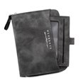 thumbnail image 1 of Flmtop Hommes Portefeuille Dessin Carte Grande Capacité Faux Cuir Sac à Main Multi-Usage Rétro pour Voyage, 1 of 10