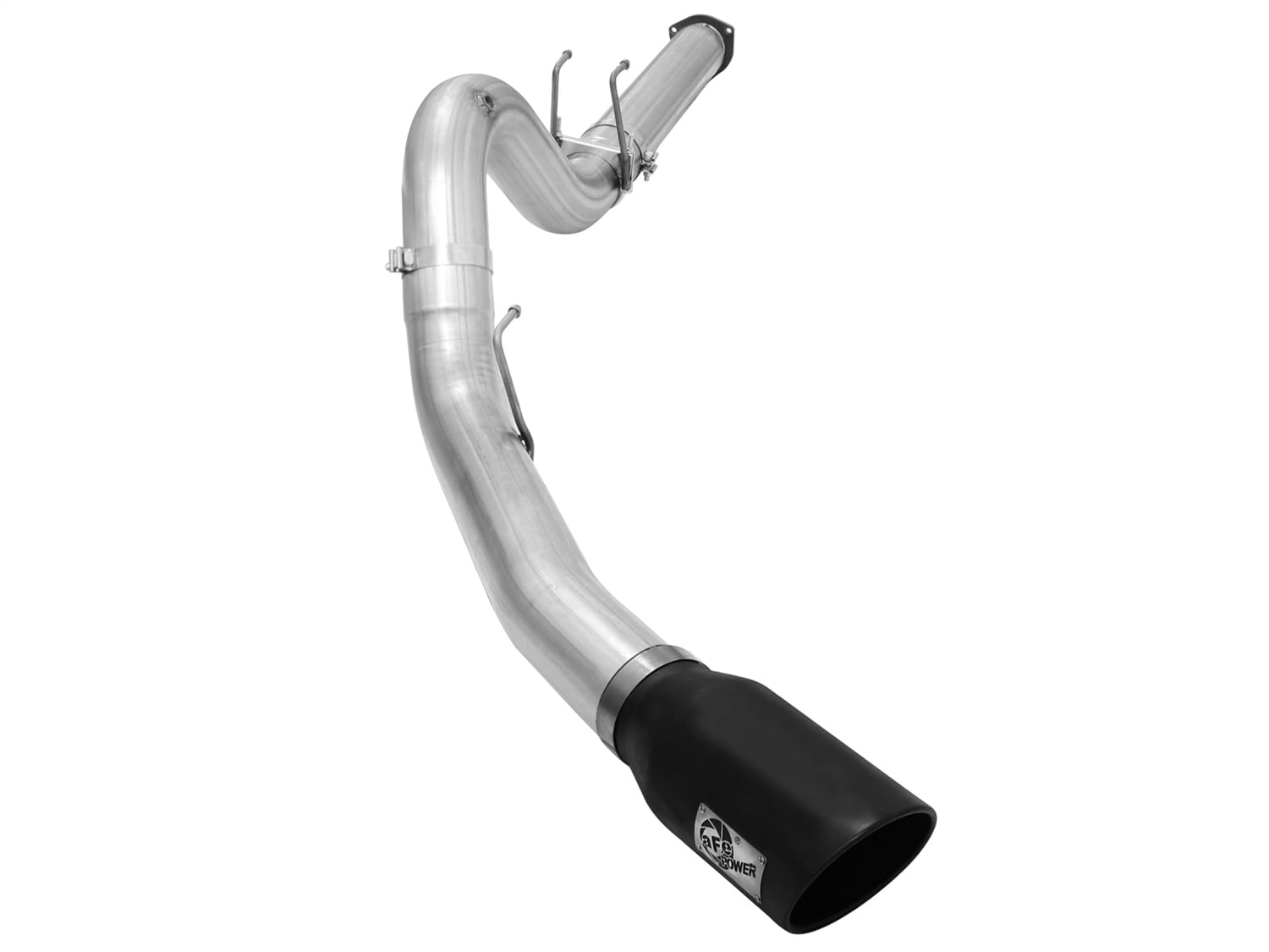 aFe Atlas Exhausts 5in DPFBack Aluminized Steel Exhaust Sys 2015 Ford