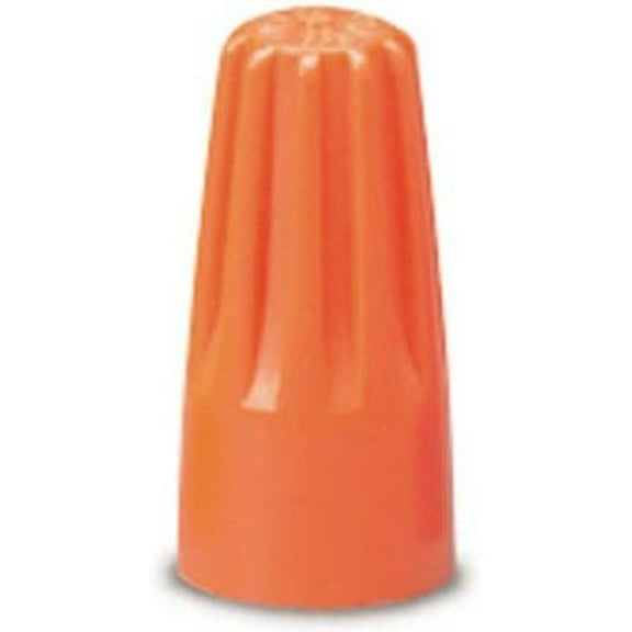 Wire Connector, 22-14 AWG, Orange, Small, 25-Pk.