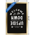thumbnail image 3 of Netflix Stranger Things: Season 4 - Welcome To The Upside Down Wall Poster, 14.725" x 22.375" Framed, 3 of 6