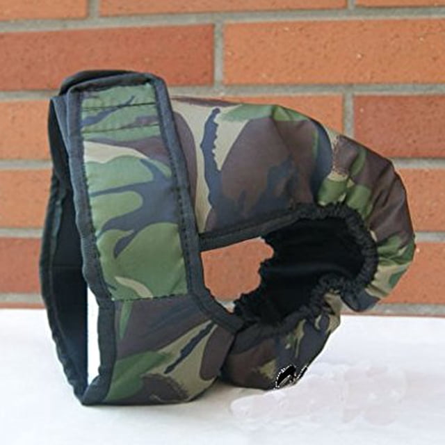 Ropa Interior anitaria de Animal Doméstico Perro Animal Doméstico Complimetos Suave - Camuflaje L camuflaje_L Colco Pantalón corporal para perros