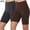 Brown, variant on RKSTN Gym Shorts Women Spring Summer Solid Color High Waist Fashionable Elasticity Soft Versatile Workout Yoga Female 5 Inseam 2PC Slip Shorts