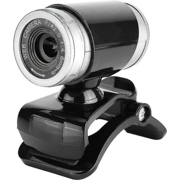Webcam With Microphone For Pc, Desktop, Laptop, Plug And Play Usb Web Camera, Portable Clip-on Video Web Camera For Online Video Calling Skype Youtube