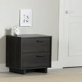 thumbnail image 1 of South Shore Fynn 2-Drawer Nightstand - End Table with Storage for Child, in Gray Oak, 1 of 11