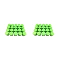 thumbnail image 2 of Riwesomey 20 piezas tapas de pernos de rueda de coche protectores de cubo de neumático de camión de vehículo de silicona reemplazo de Verde 2piezas, 2 of 6