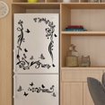 thumbnail image 1 of A Set of Flower Butterfly Pattern Wall Stickers Creative Wall Sticker Removable Deco Stickers for Bedroom Living Room Decoration, 1 of 4