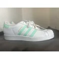 thumbnail image 2 of Adi - das Mens Superstar Cloud White Clear Mint Sneaker Shoes Men’s Size 9.5., 2 of 6