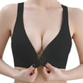 thumbnail image 1 of Front Opening Buckle Back Thin Style Gathering And Shaping Bra, 1 of 7