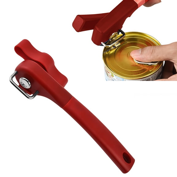 Stainless Steel Can Opener Kitchen Tool Efficient Easy Grip Design