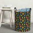 thumbnail image 6 of Goofa Cartoon Dino Printed Circular Hamper,Laundry Basket with Handles,Storage Baskets Foldable,Large Capacity Laundry Hamper-Medium, 6 of 6