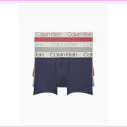 Calvin Klein Men's NP2213O-943 Chromatic Micro 3-Pack Trunk Size XL