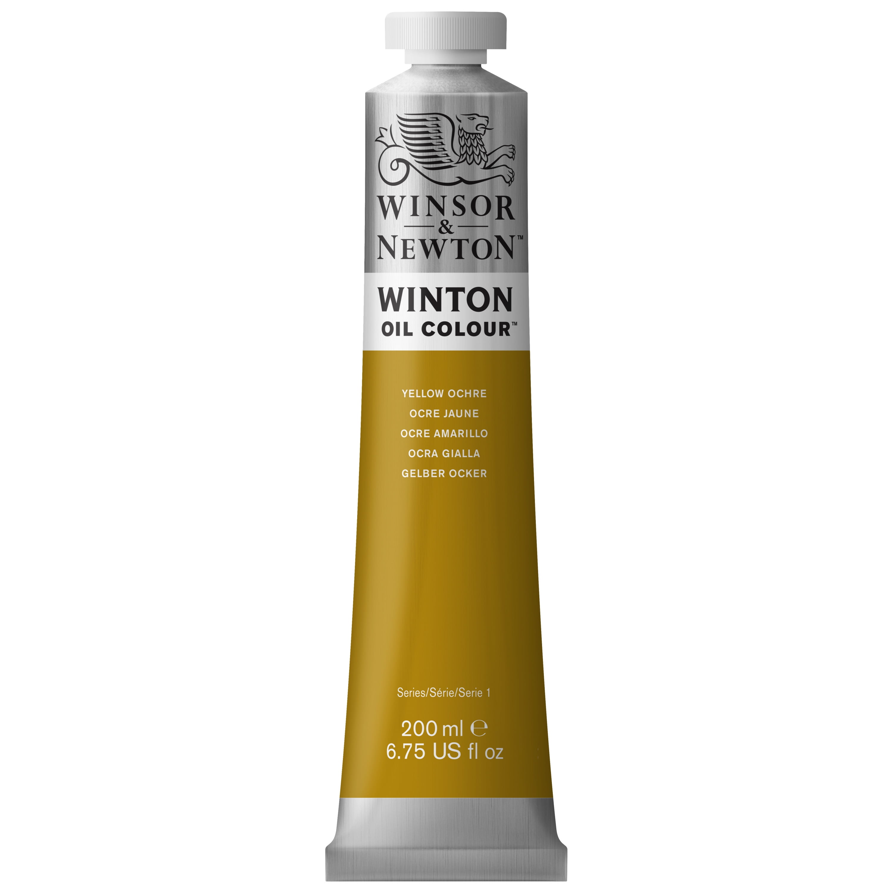 Winsor & Newton Winton Oil Color, 200ml, Yellow Ochre
