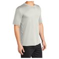 thumbnail image 4 of Mens Short Sleeve Performance Tall PosiCharge Competitor Polyester Tee Silver XLT, 4 of 6