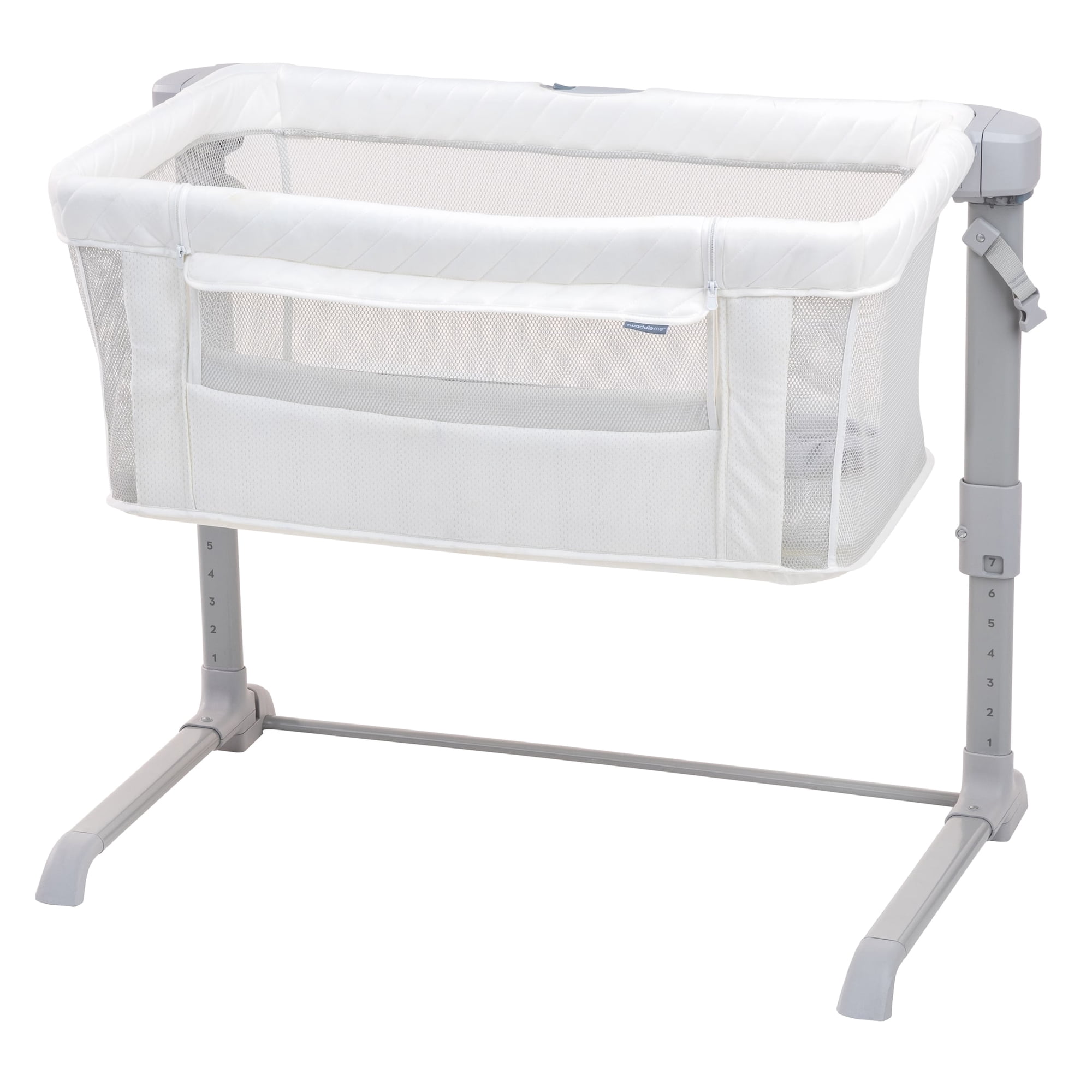 SwaddleMe by Ingenuity DreamSecure 2-in-1 Co-Sleeping Bassinet with AirLoom+ technology, Unisex - Cream