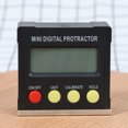 thumbnail image 1 of HEALEEP Pocket Level Inclinometer Digital Measuring Tool Plastic Black 1Pcs, 1 of 5